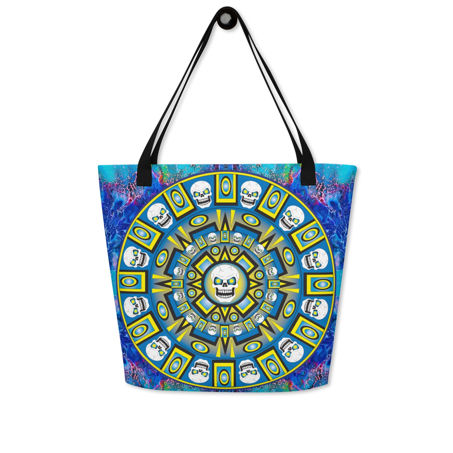 All-Over Print Large Tote Bag - SW-007