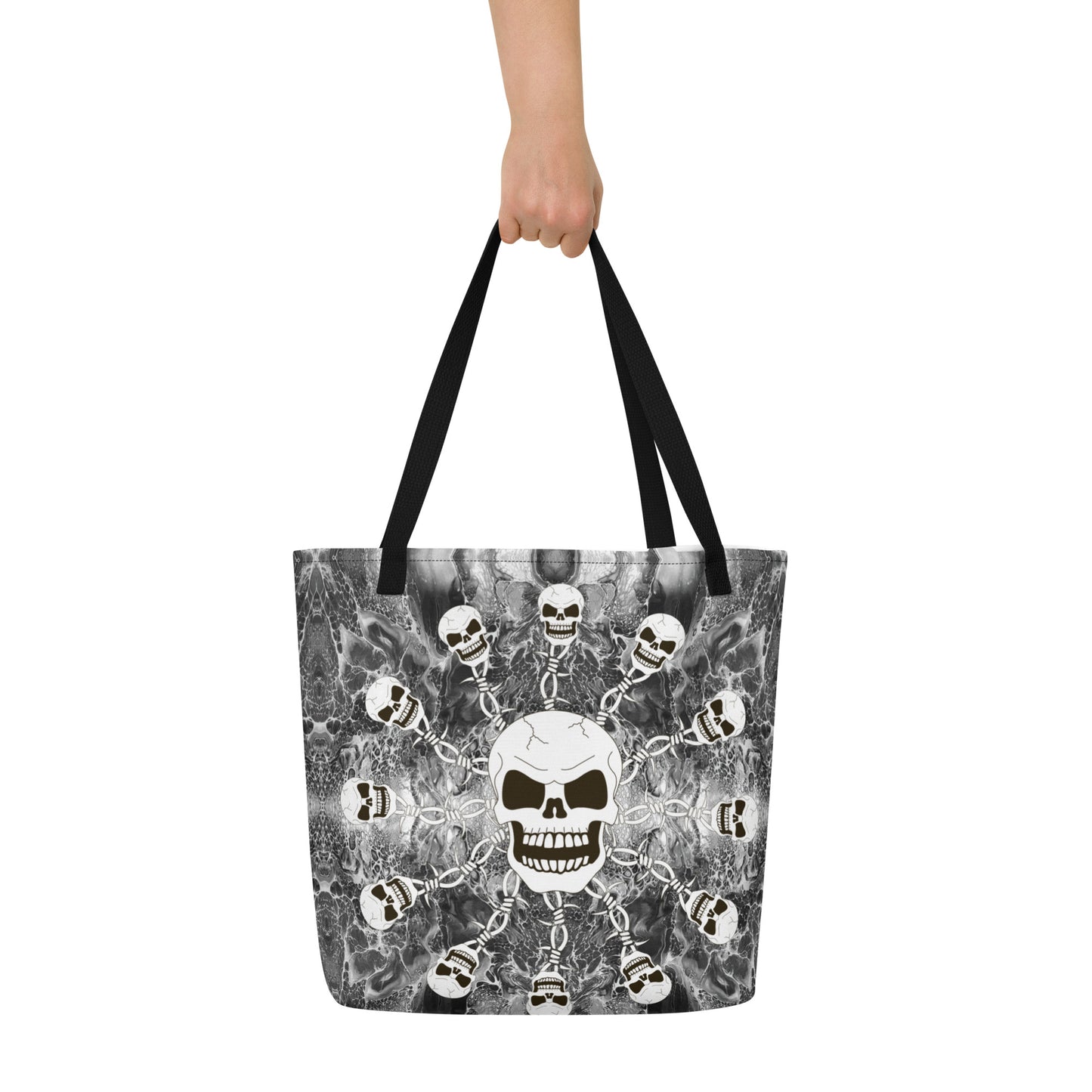 All-Over Print Large Tote Bag - SW-008