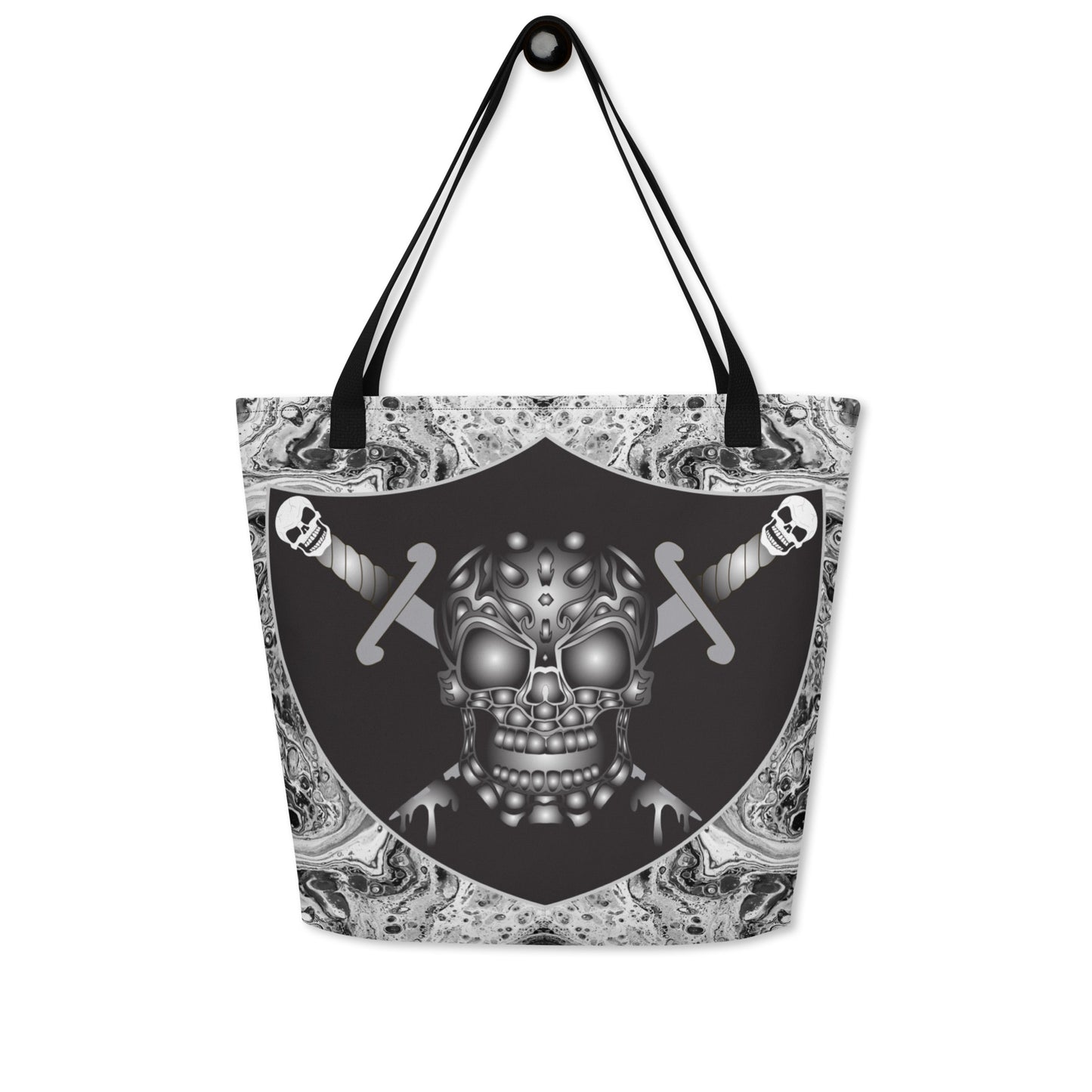 All-Over Print Large Tote Bag - SW-010