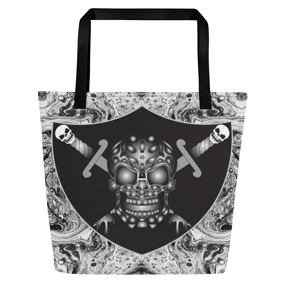 All-Over Print Large Tote Bag - SW-010