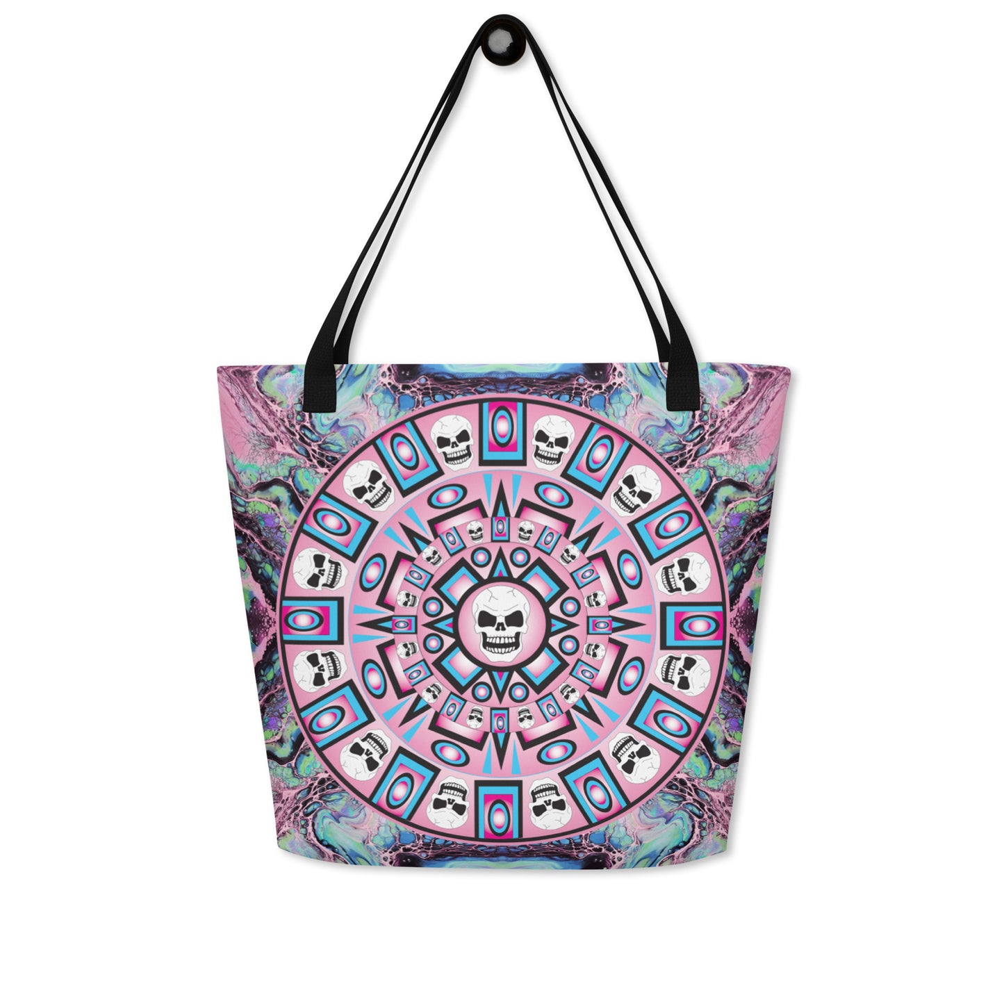 All-Over Print Large Tote Bag - SW-012