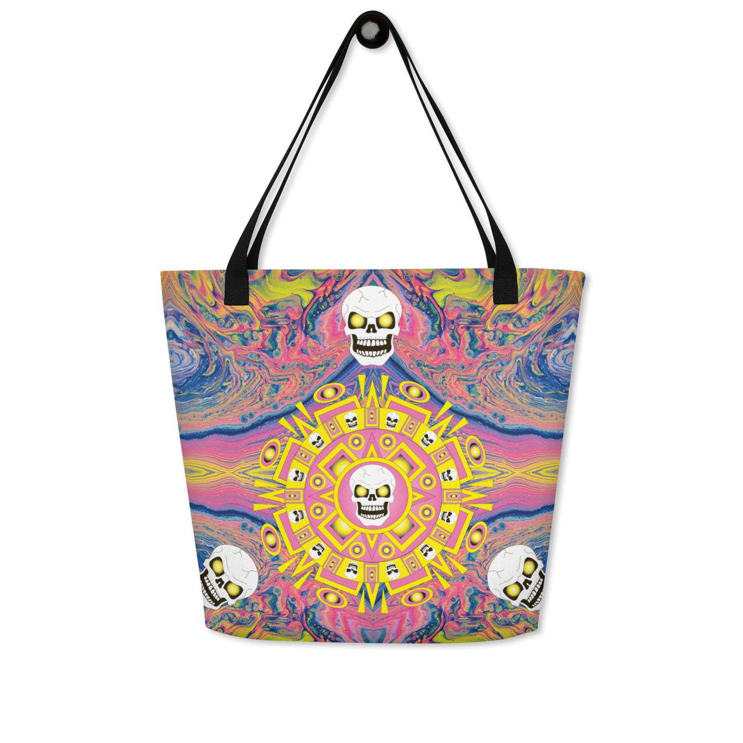 All-Over Print Large Tote Bag - SW-015