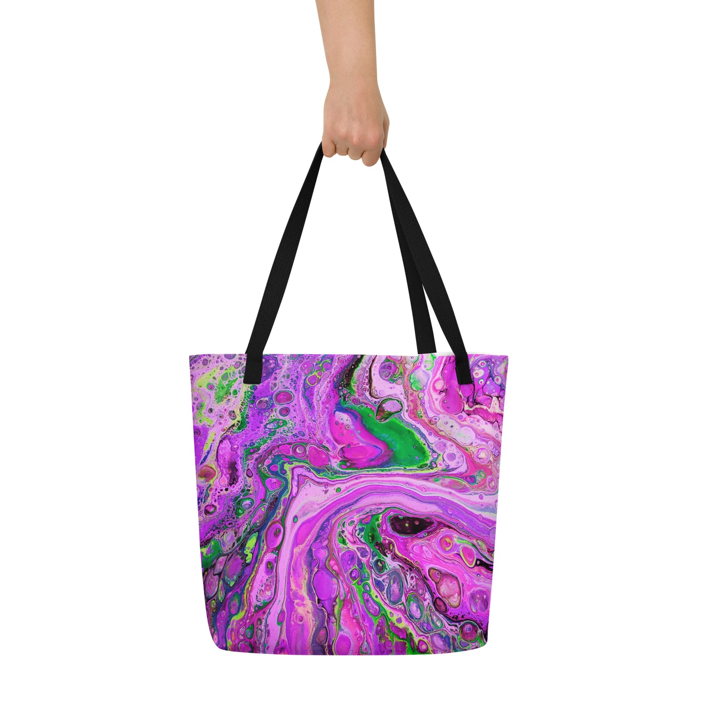 All-Over Print Large Tote Bag - FA-011D