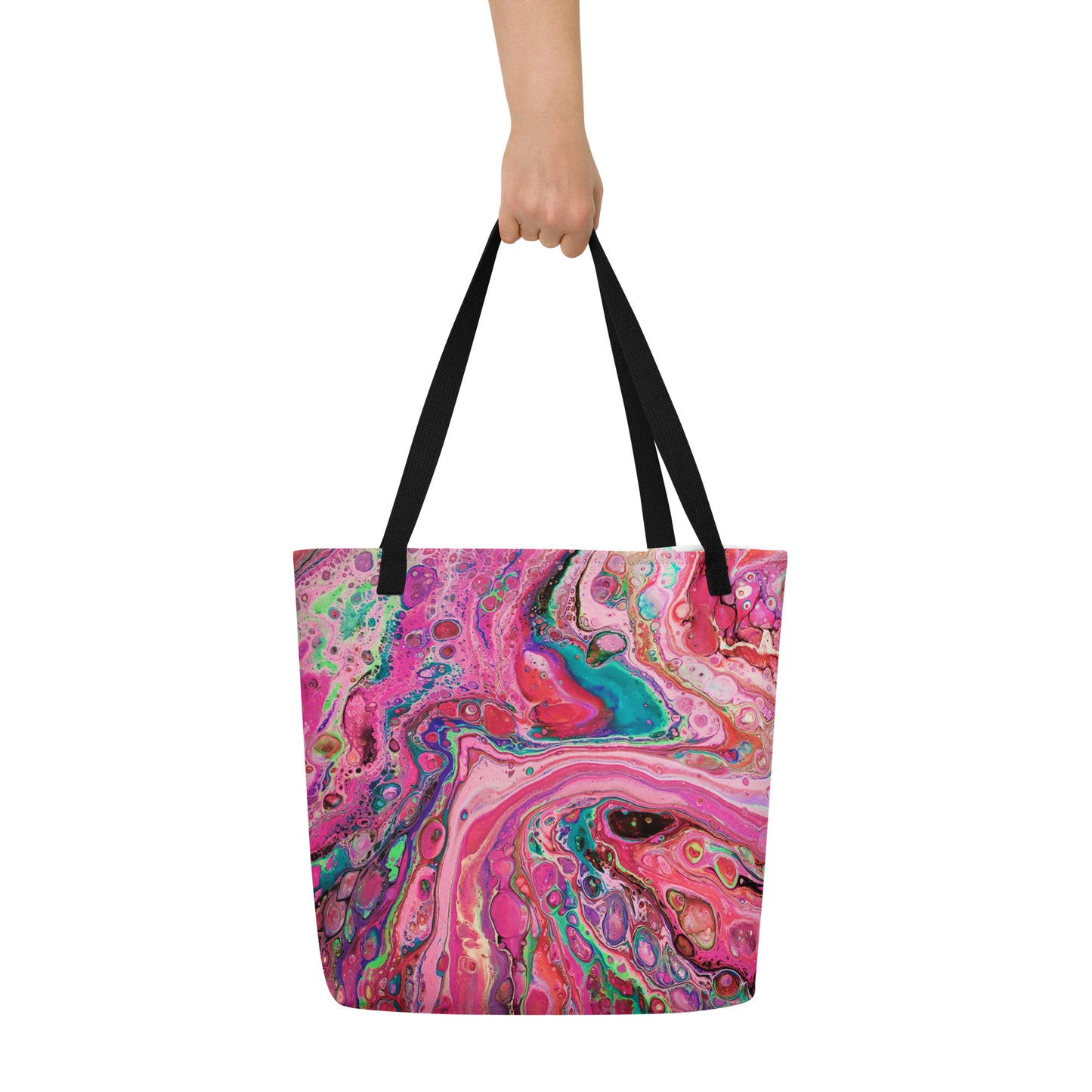 All-Over Print Large Tote Bag - FA-011