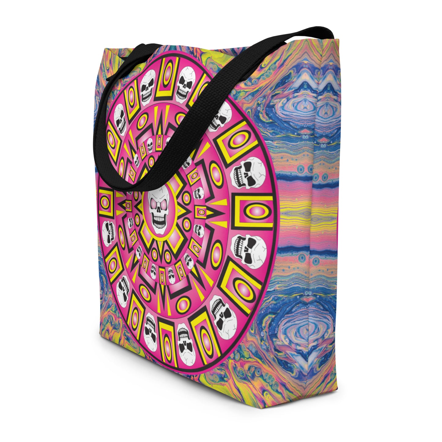 All-Over Print Large Tote Bag - SW-003