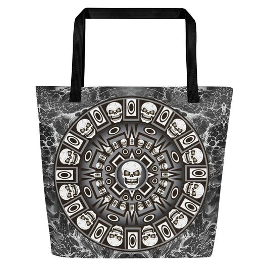 All-Over Print Large Tote Bag - SW-005