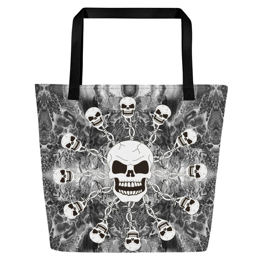 All-Over Print Large Tote Bag - SW-008