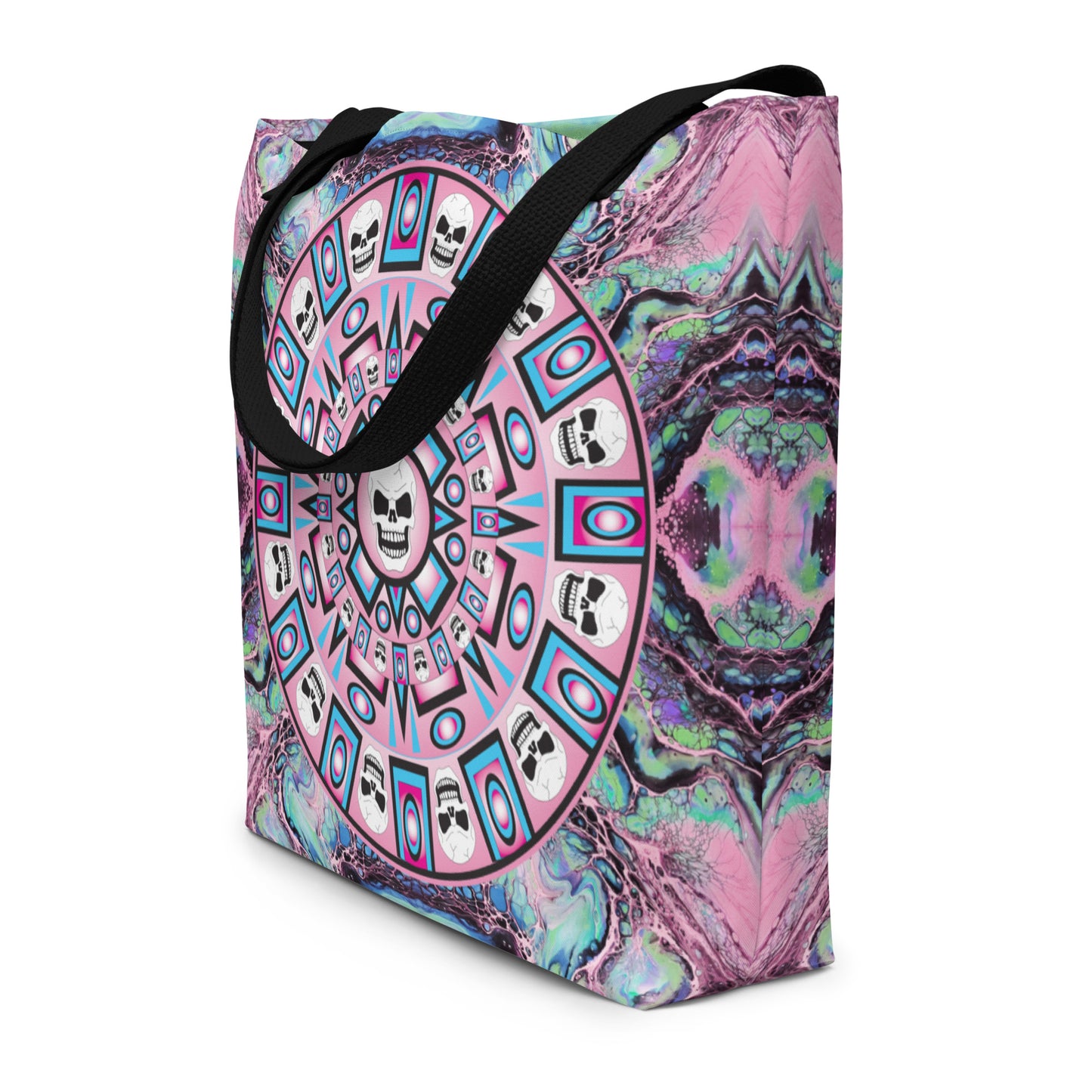 All-Over Print Large Tote Bag - SW-012