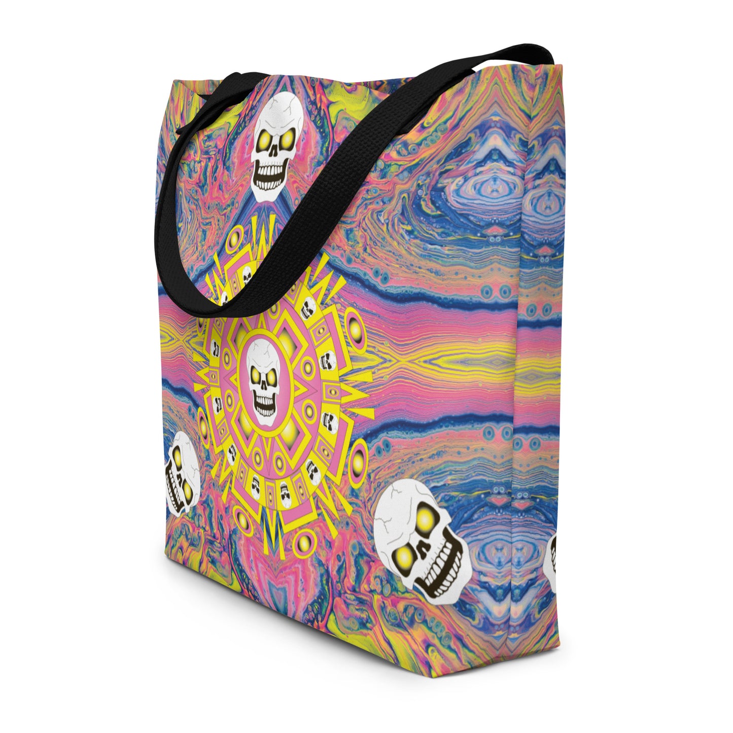 All-Over Print Large Tote Bag - SW-015