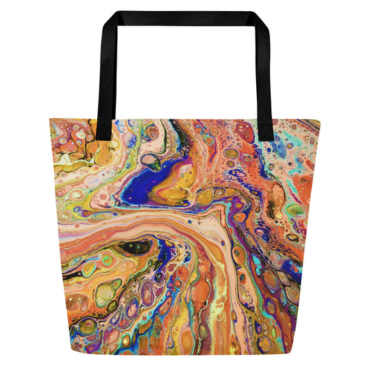 All-Over Print Large Tote Bag - FA-011E