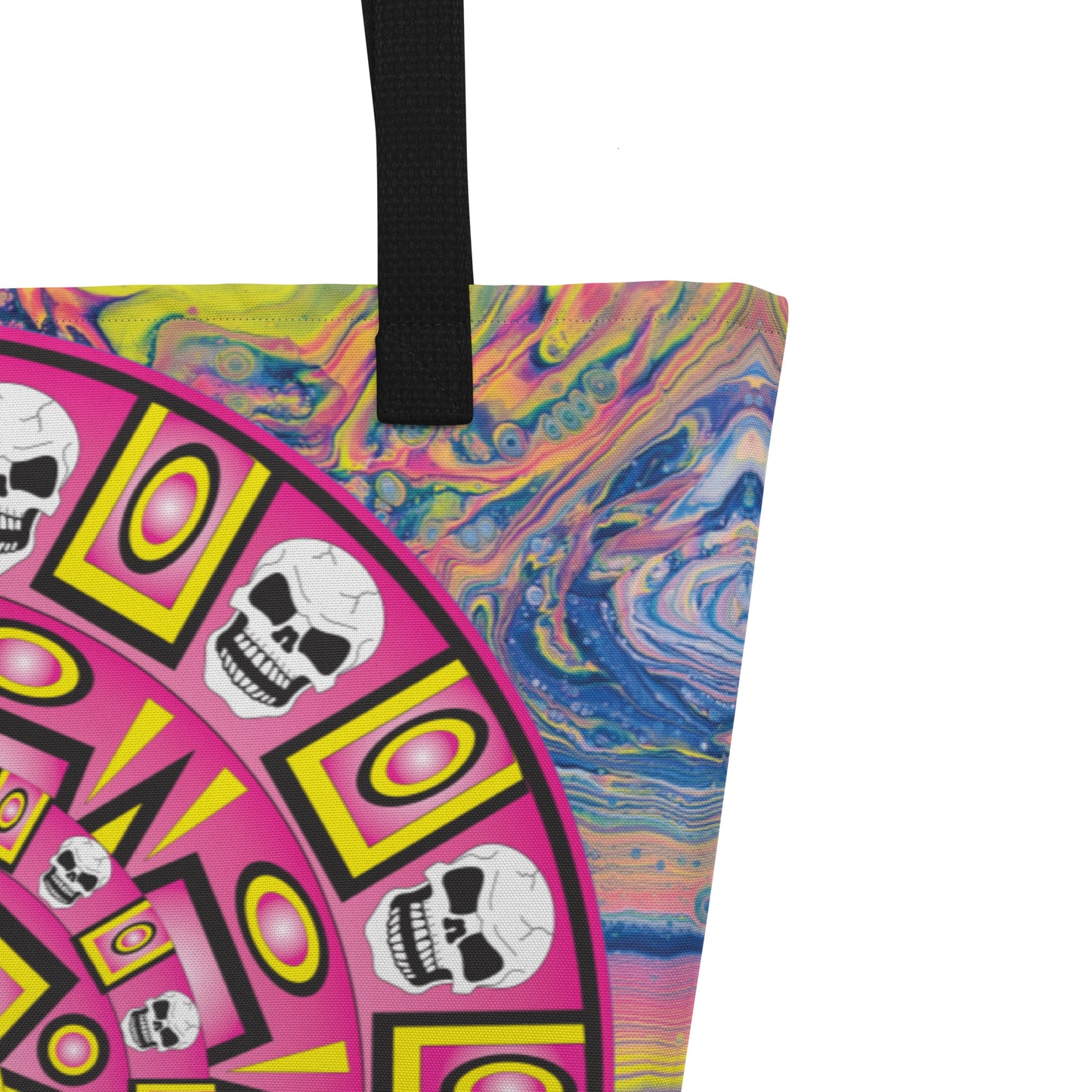 All-Over Print Large Tote Bag - SW-003