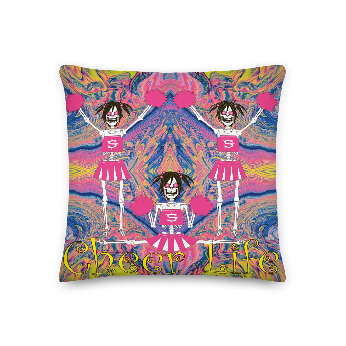 Skull Design Premium Pillow - SW-014