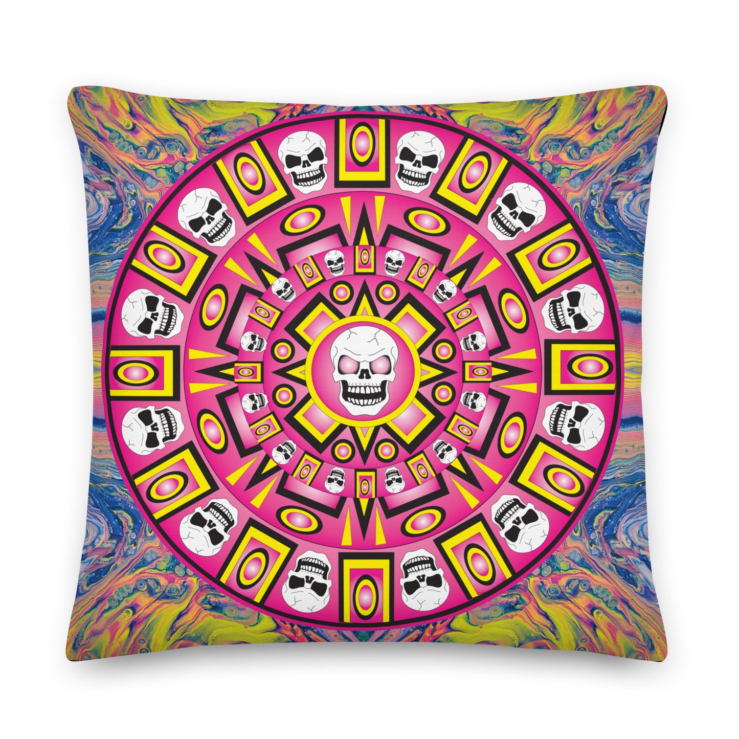 Skull Design Premium Pillow - SW-003