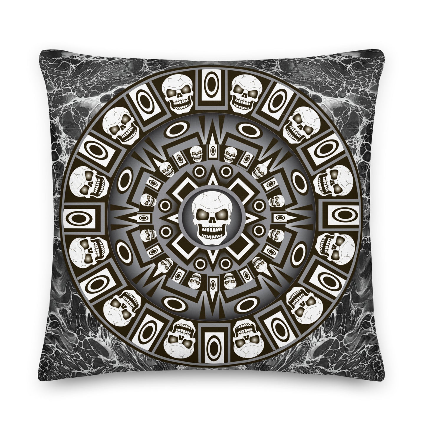 Skull Design Premium Pillow - SW-005