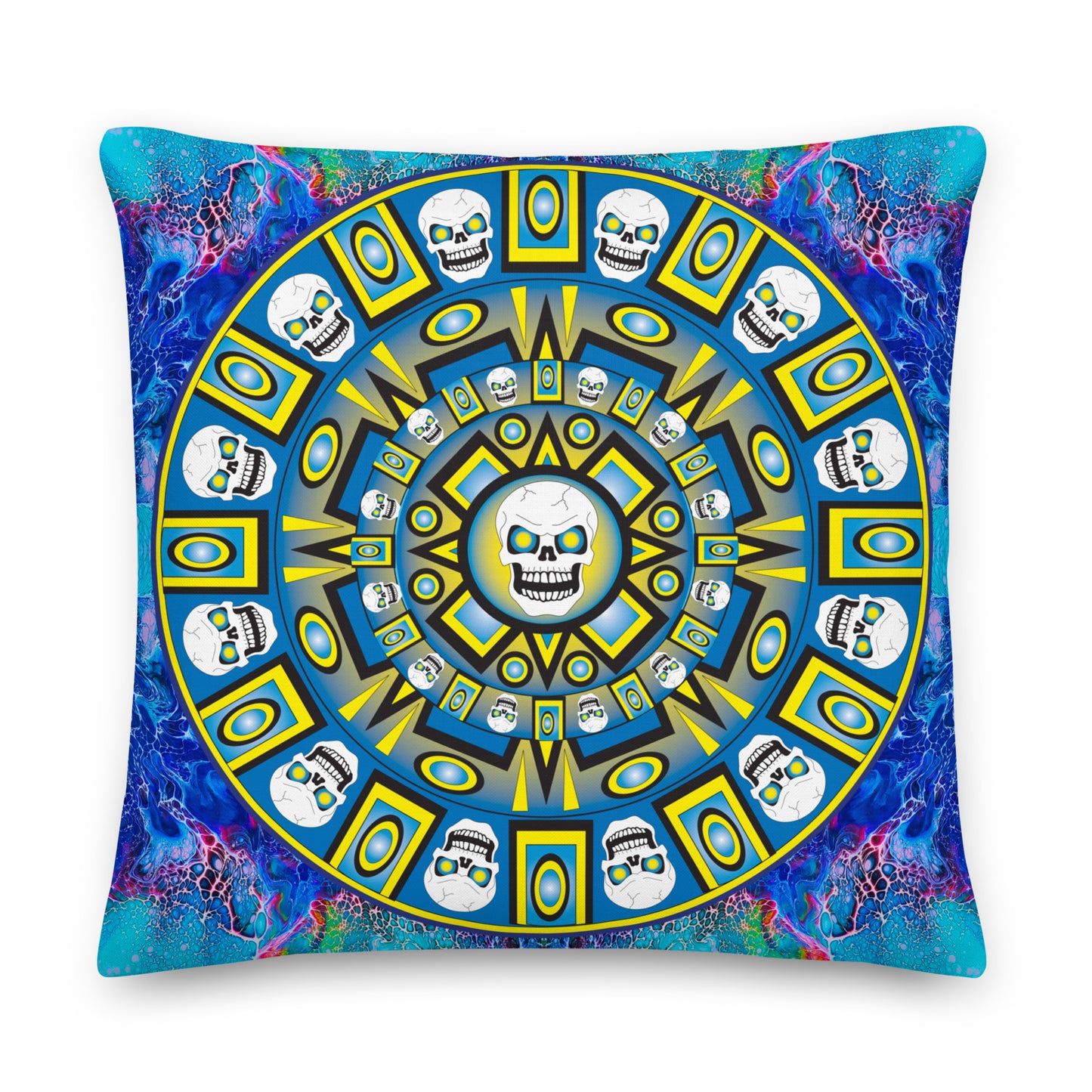 Skull Design Premium Pillow - SW-007