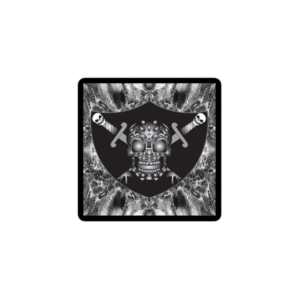 Skull Design Sticker - SW-006