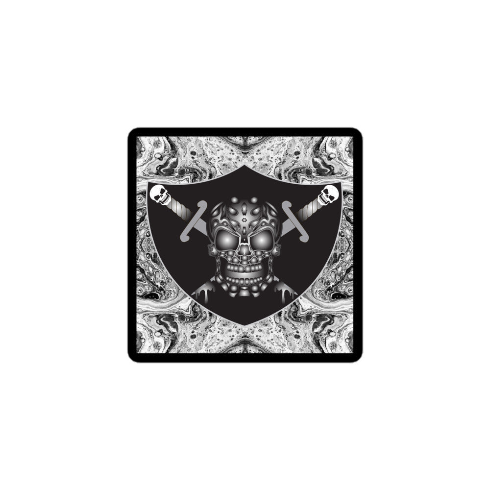 Skull Design Sticker - SW-010