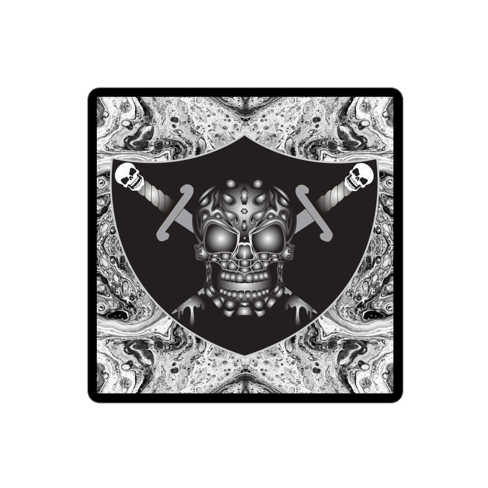 Skull Design Sticker - SW-010