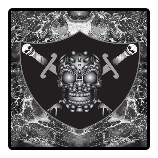 Skull Design Sticker - SW-002