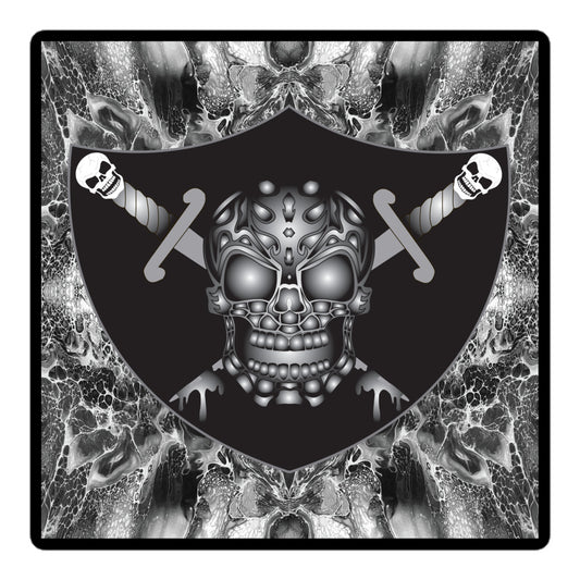 Skull Design Sticker - SW-006