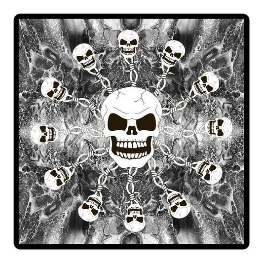 Skull Design Sticker - SW-008