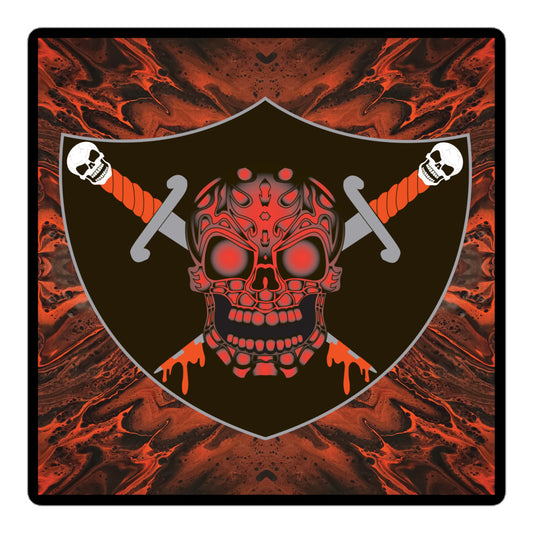 Skull Design Sticker - SW-009