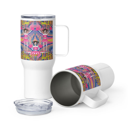 Travel mug with a handle - SW-014