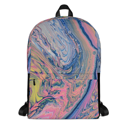 Fluid Art Design Backpack - FA-004