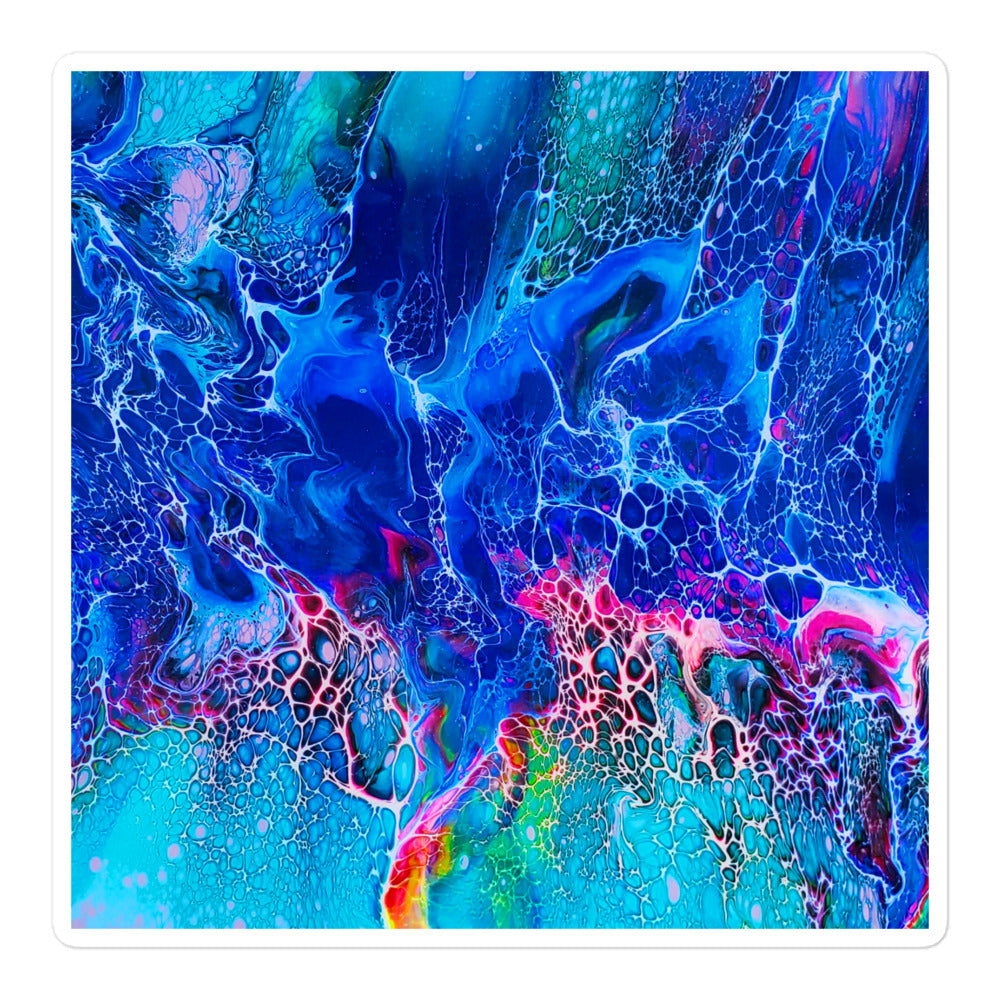 Fluid Art Stickers - FA-012