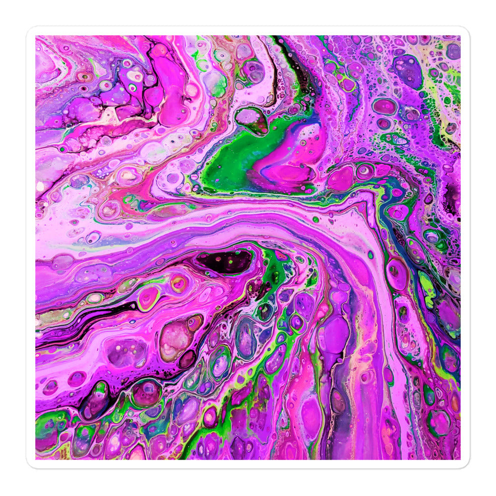 Fluid Art Stickers - FA-011D