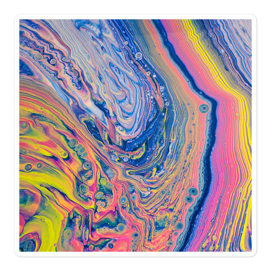 Fluid Art Stickers - FA-004