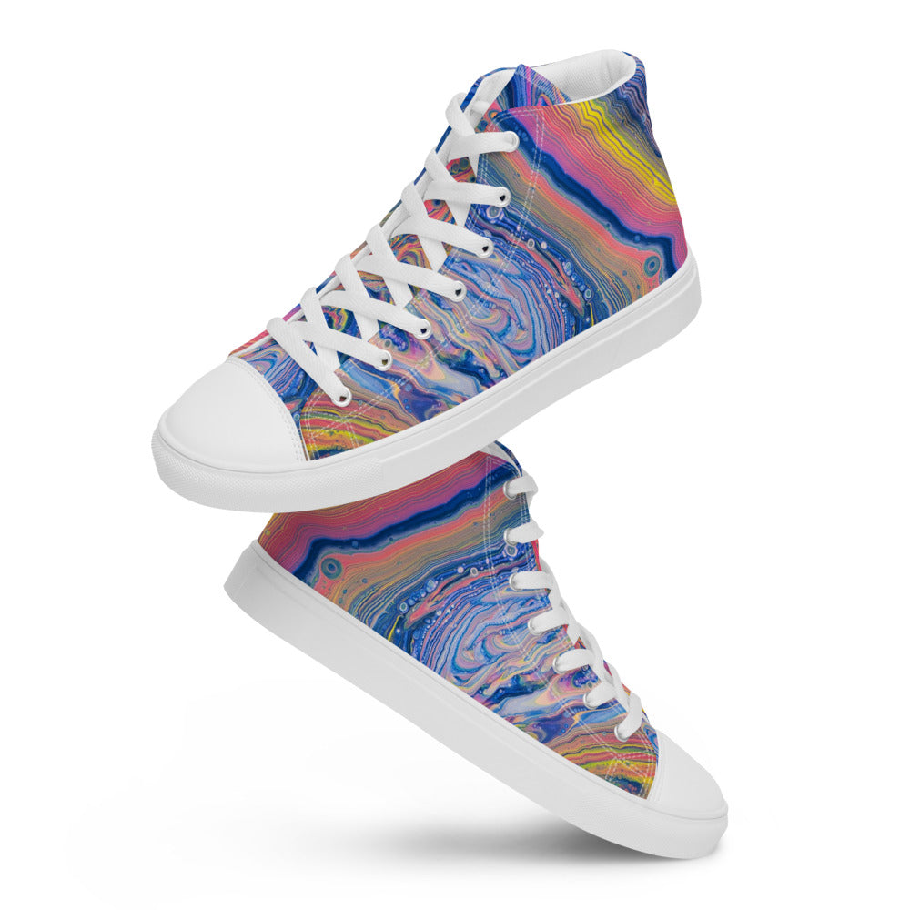 Men’s high top canvas shoes - FA004A