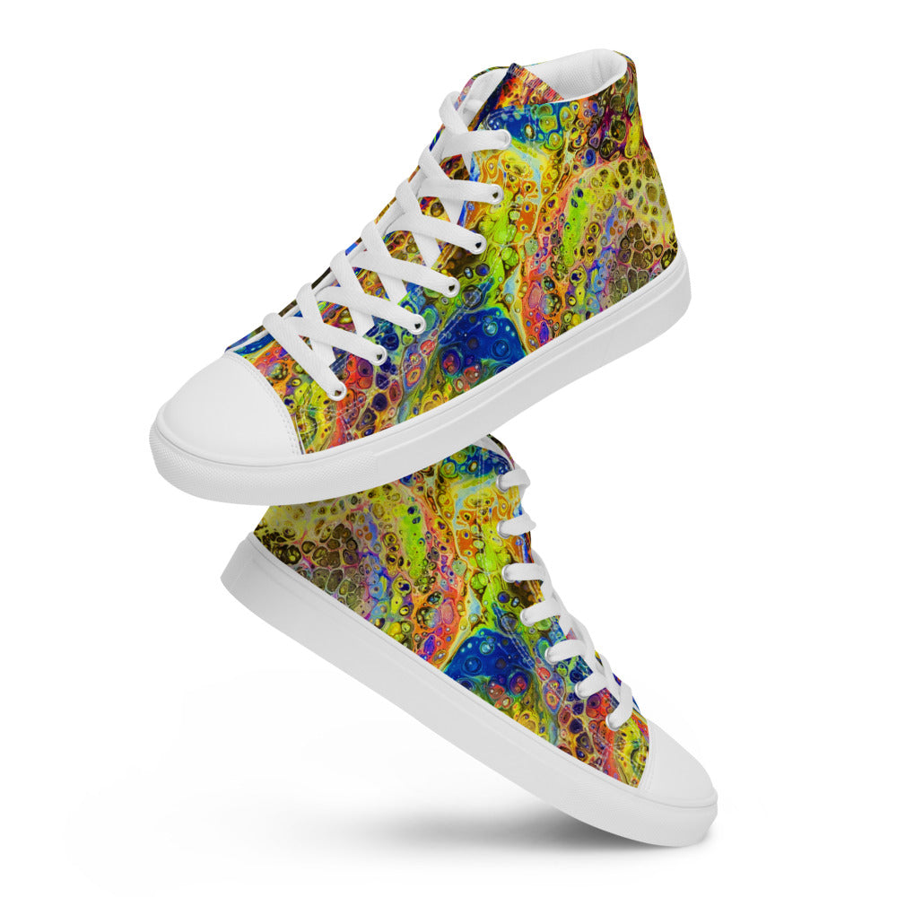 Men’s high top canvas shoes - FA003F