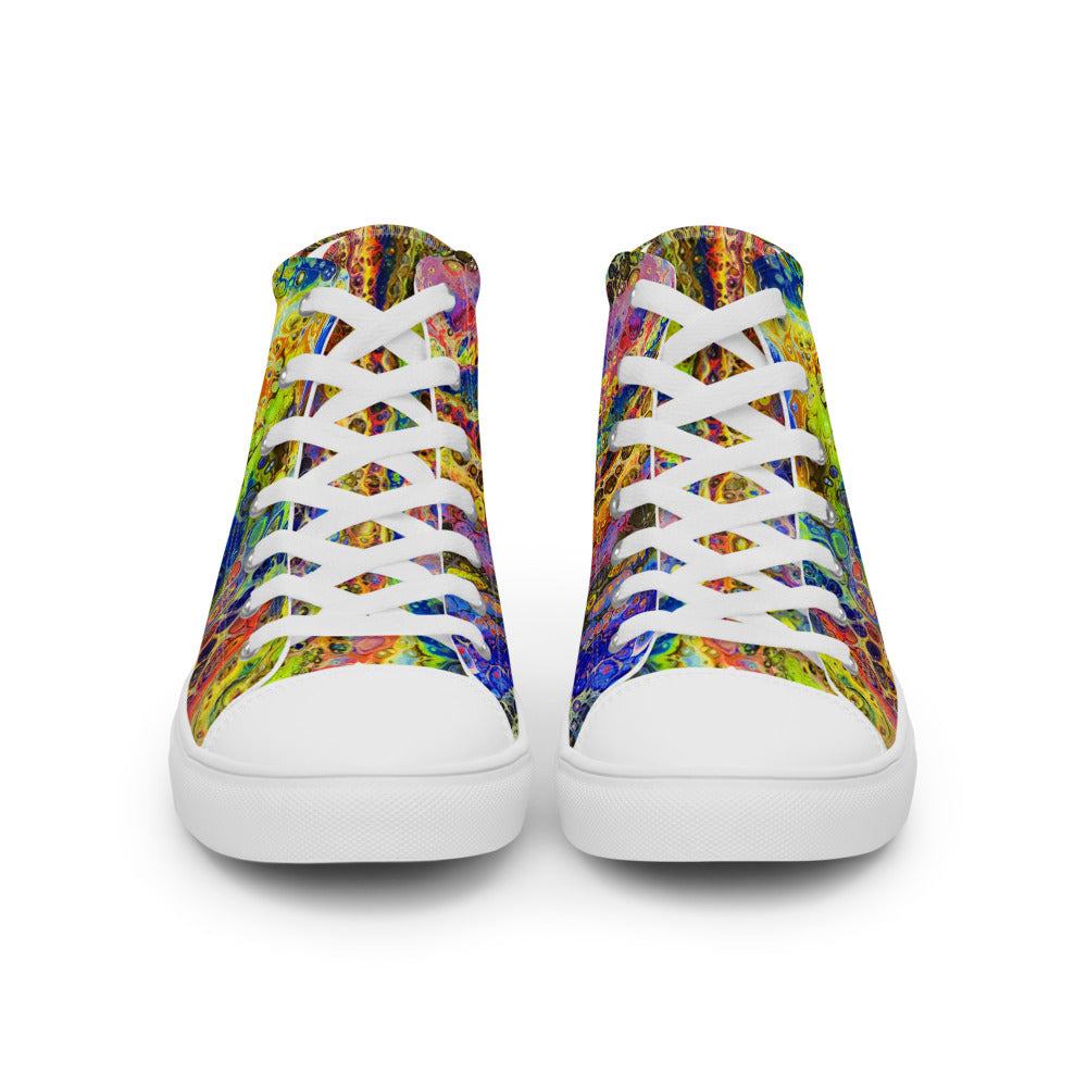 Men’s high top canvas shoes - FA003F