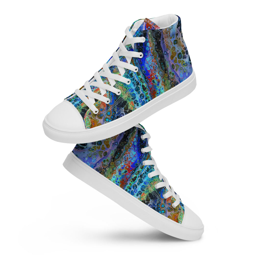 Men’s high top canvas shoes - FA003C