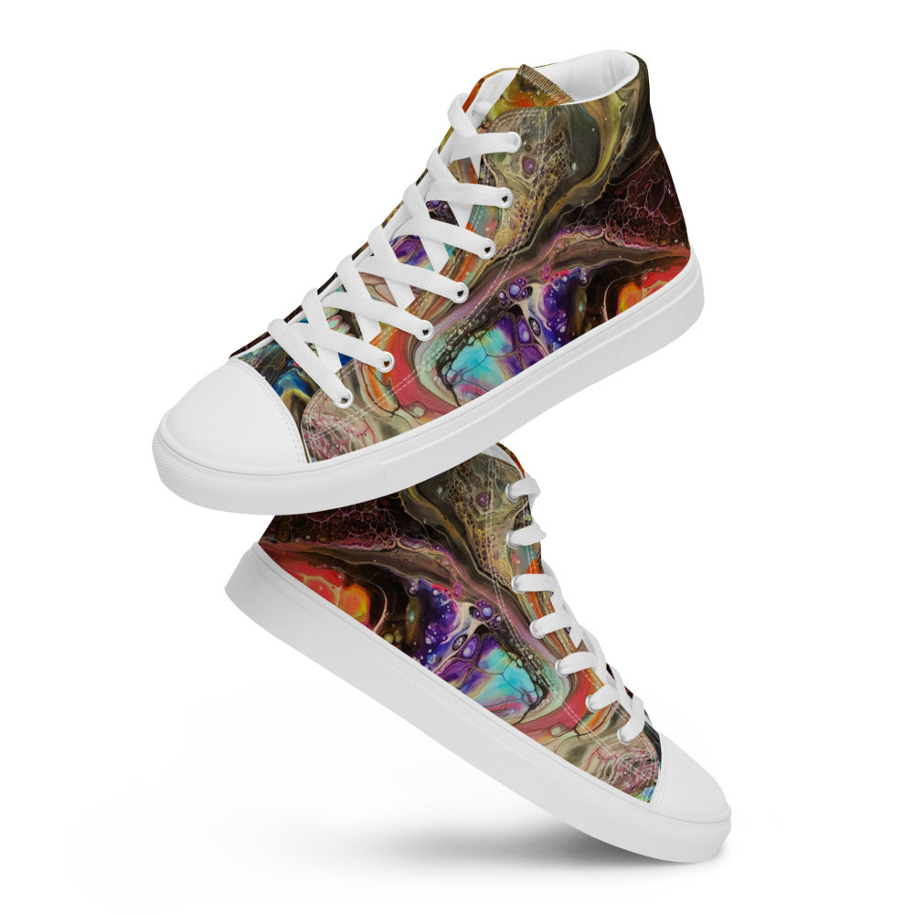 Men’s high top canvas shoes - FA001A