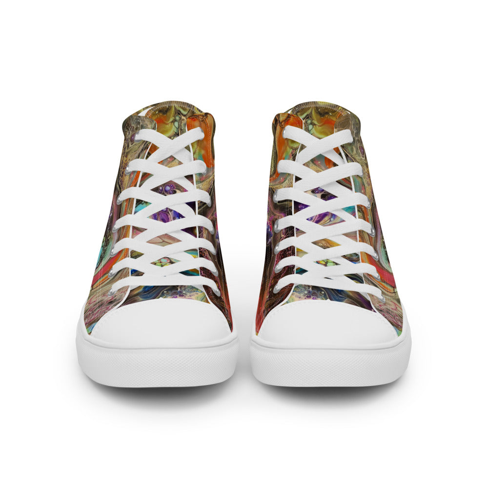 Men’s high top canvas shoes - FA001A