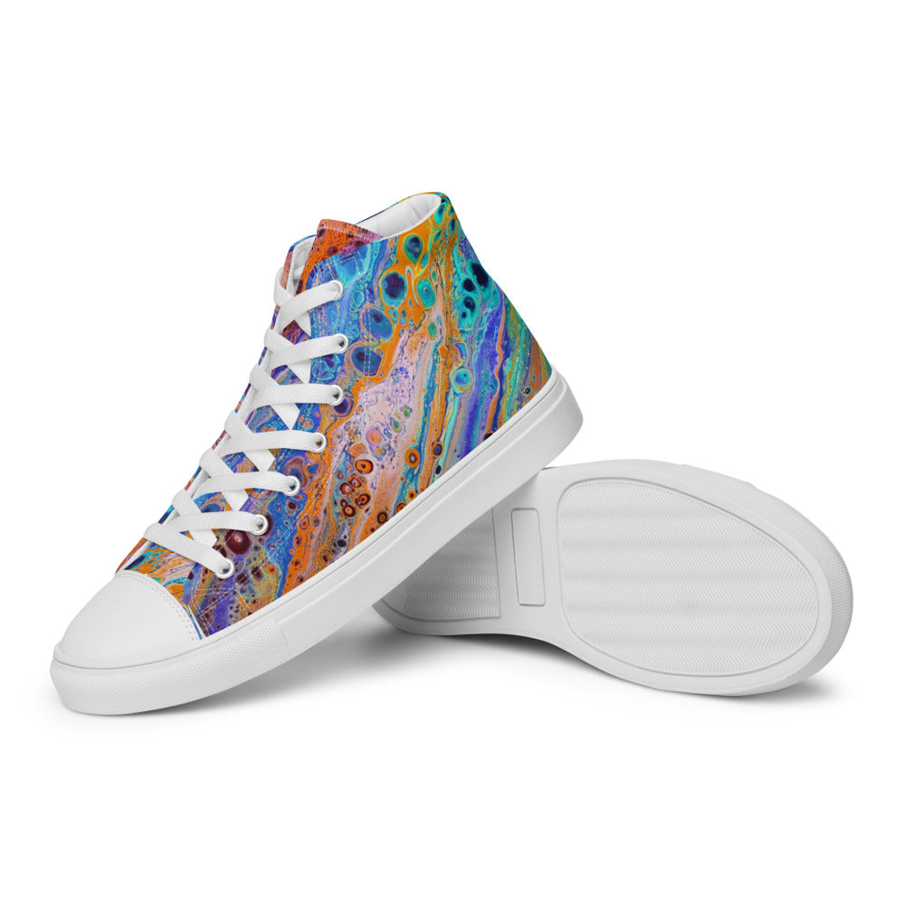 Men’s high top canvas shoes - FA018C