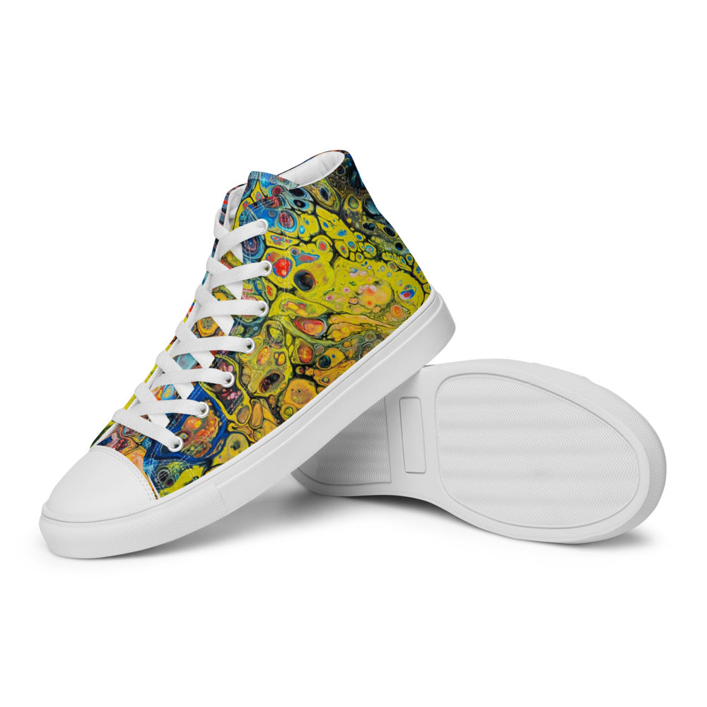 Men’s high top canvas shoes - FA007