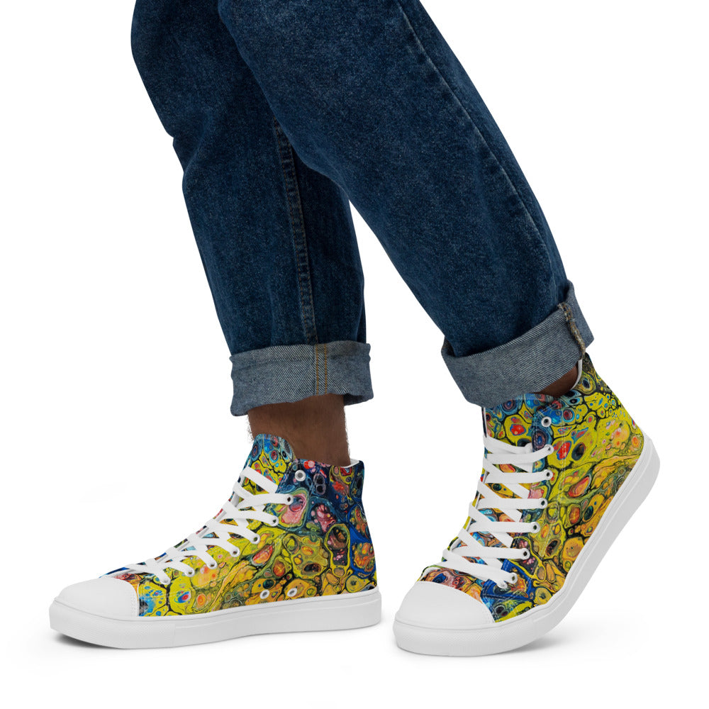 Men’s high top canvas shoes - FA007