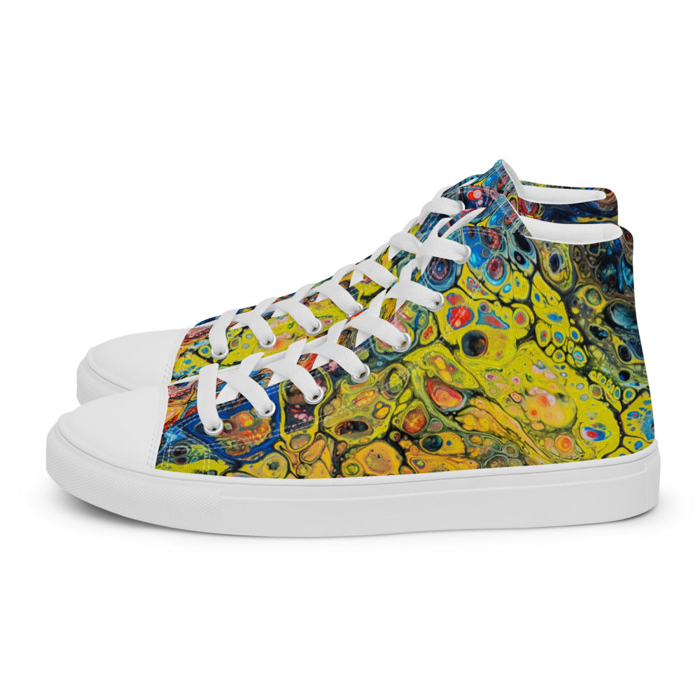 Men’s high top canvas shoes - FA007