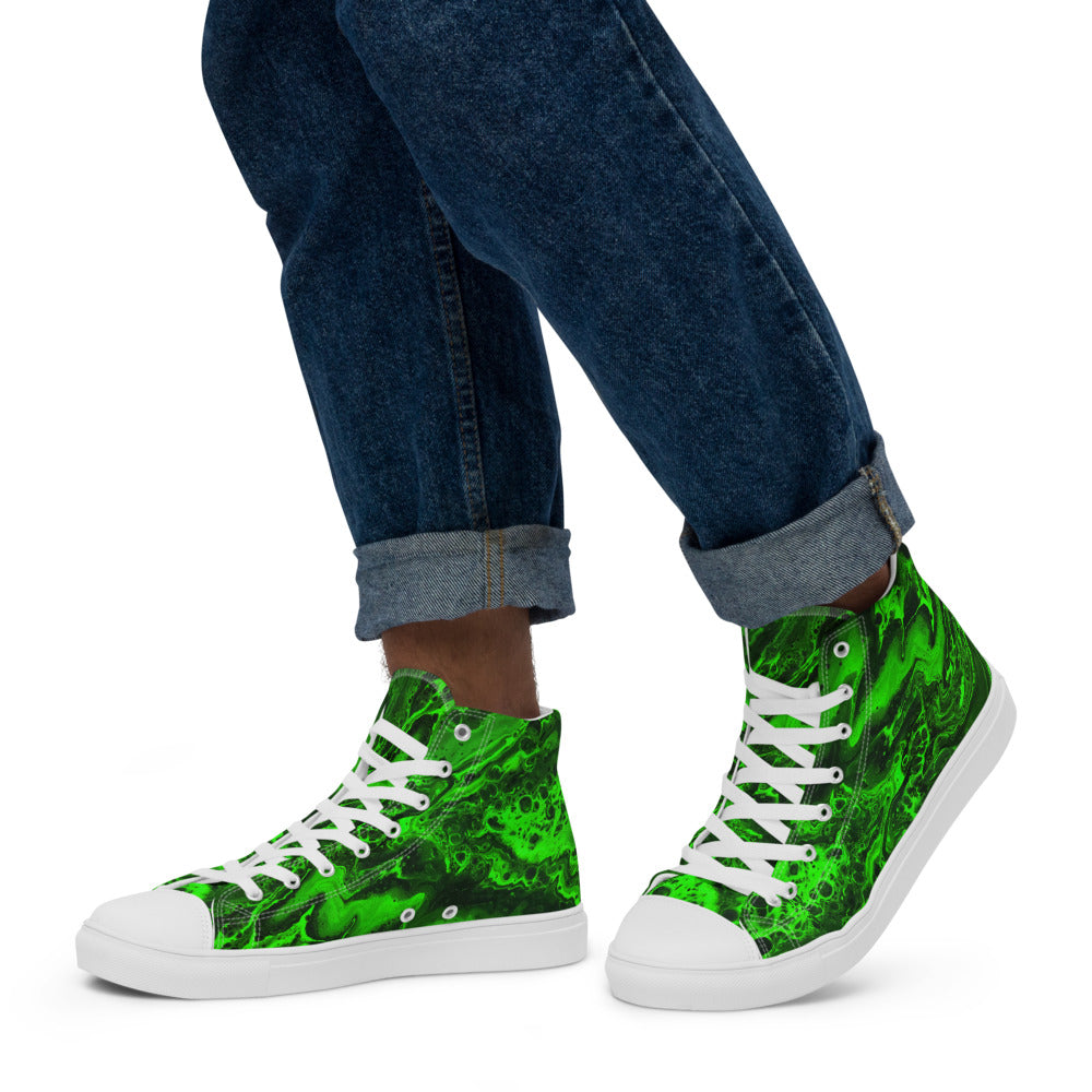 Men’s high top canvas shoes - FA006C