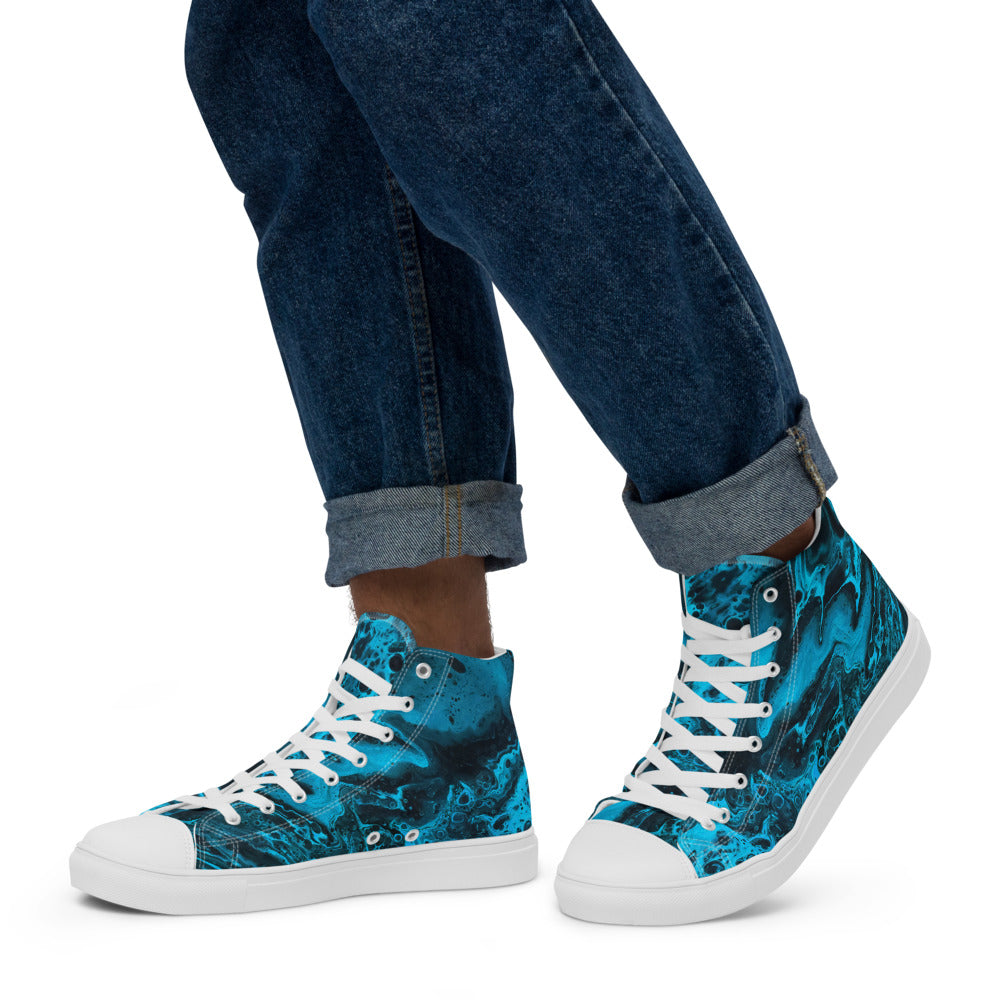 Men’s high top canvas shoes - FA006A