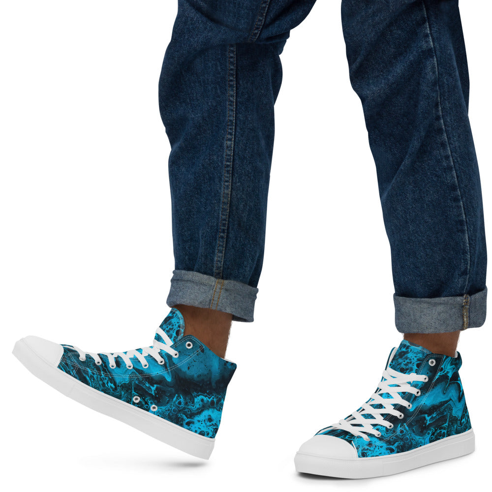 Men’s high top canvas shoes - FA006A