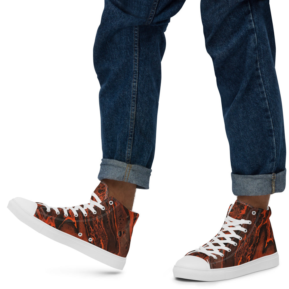 Men’s high top canvas shoes - FA006