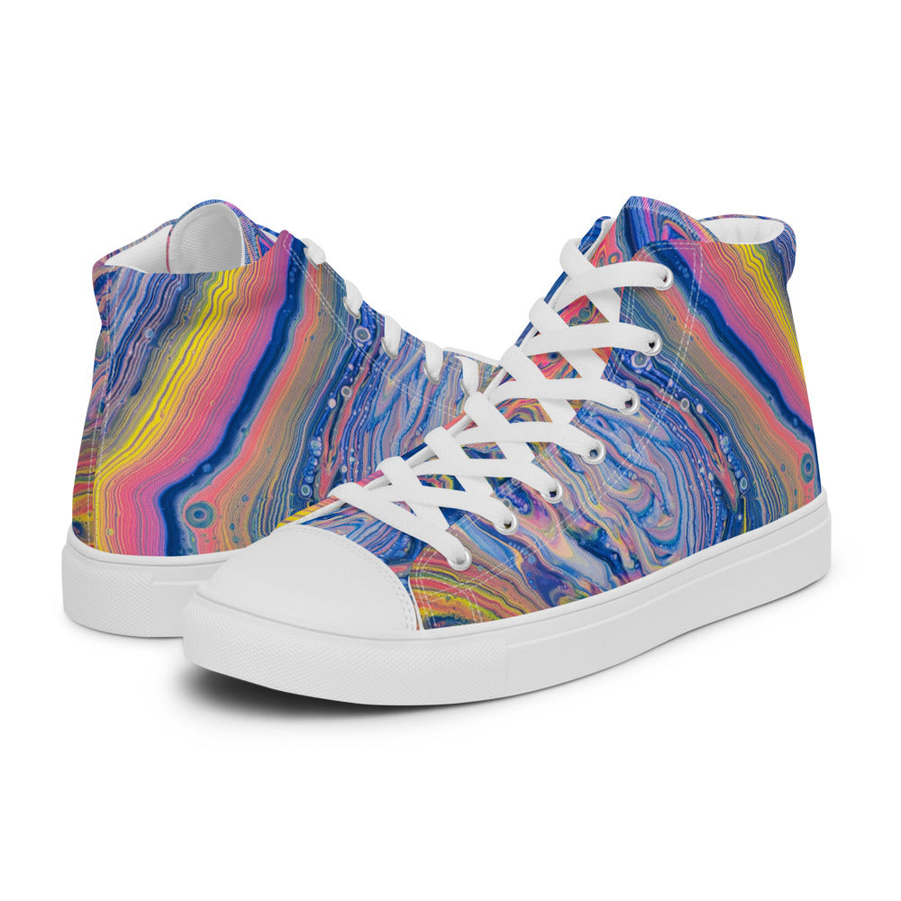 Men’s high top canvas shoes - FA004A