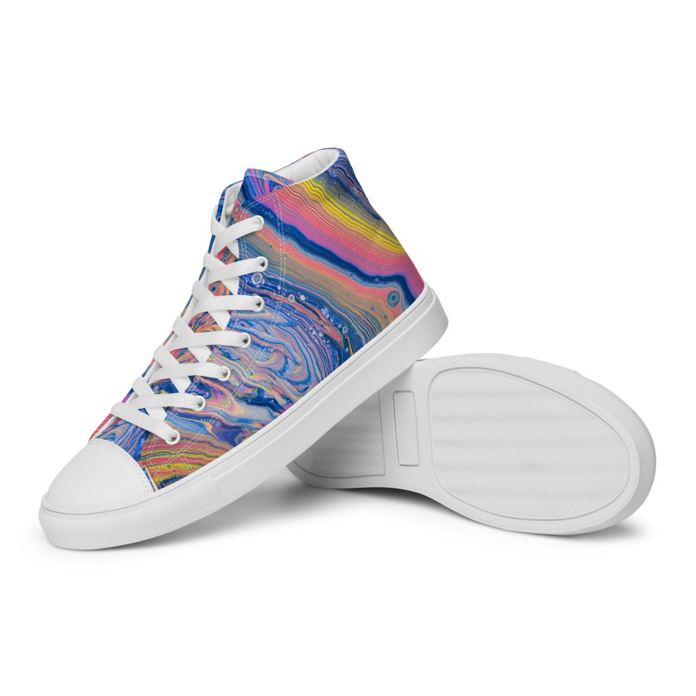 Men’s high top canvas shoes - FA004A