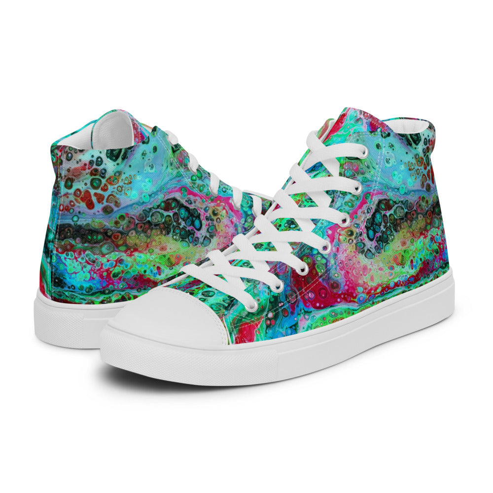 Men’s high top canvas shoes - FA003G