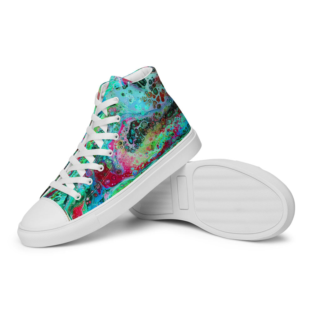 Men’s high top canvas shoes - FA003G