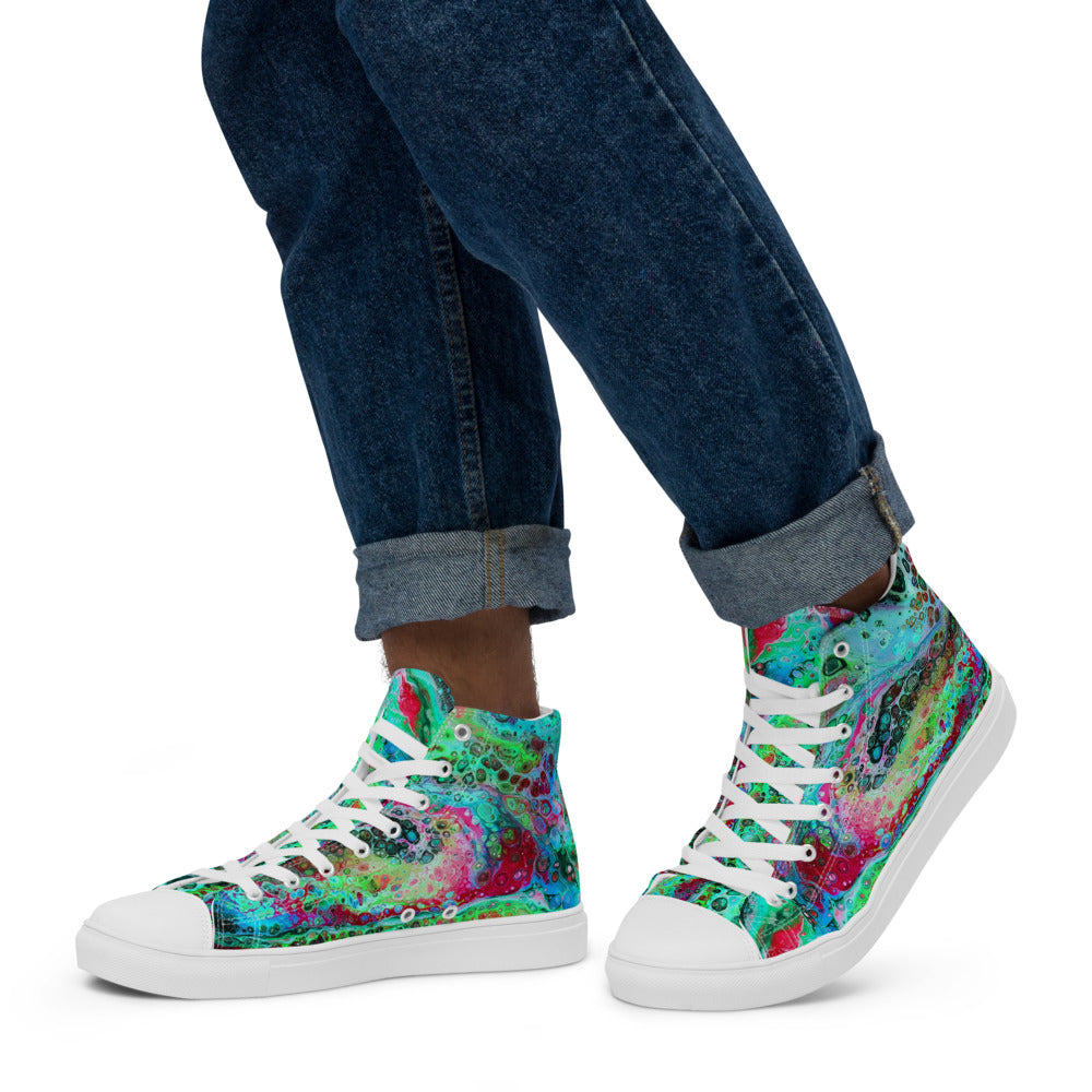 Men’s high top canvas shoes - FA003G